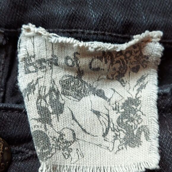 Era of Chaos Black Skinny Jeans Sz 26 - Picture 5 of 8